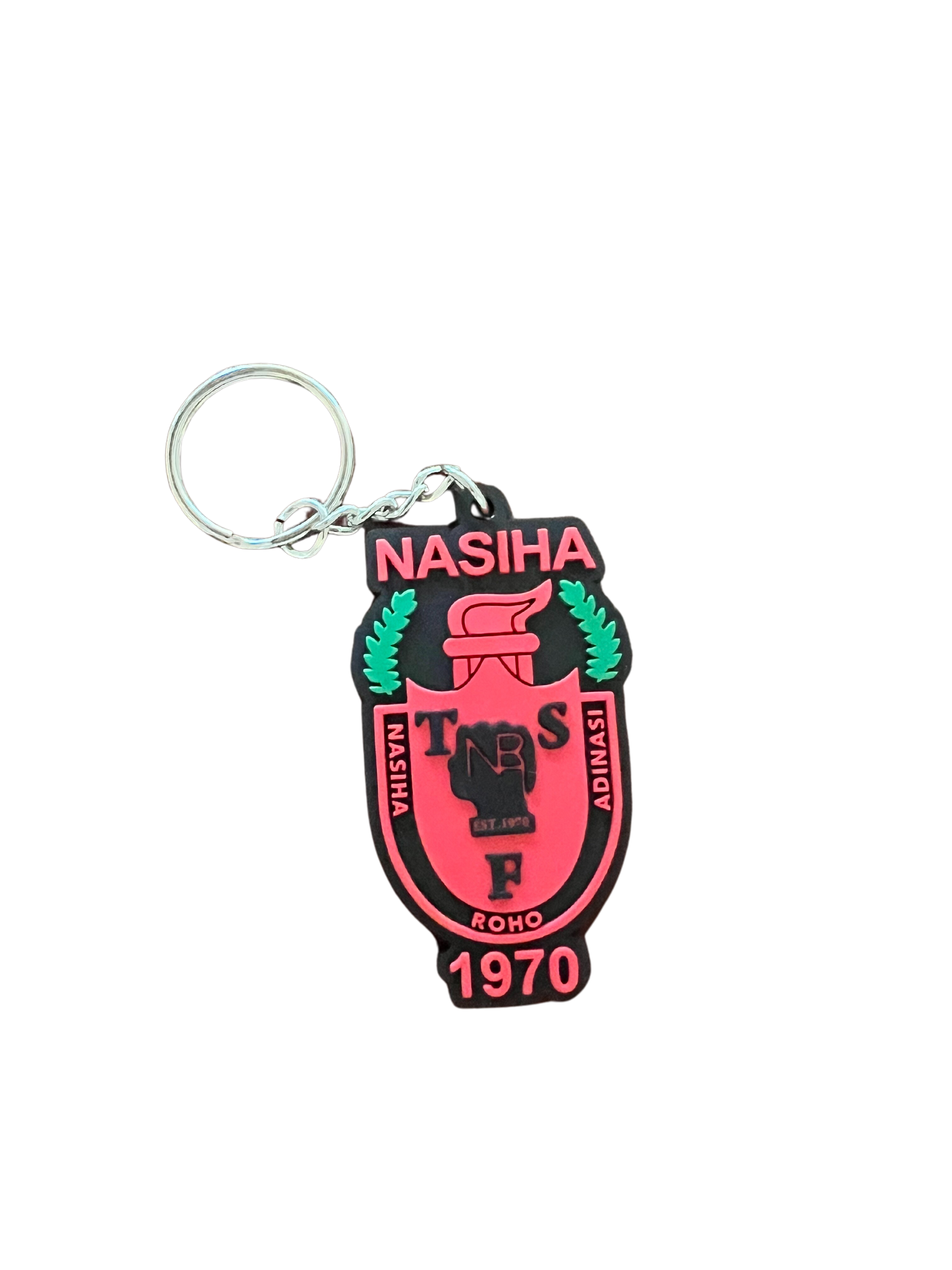 Nasiha PVC Keychain The Crossing Box