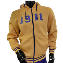 Load image into Gallery viewer, Omega Psi Phi Full-Zip Hoodie
