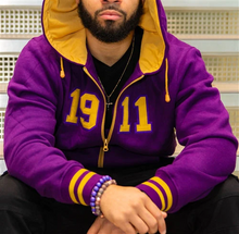 Load image into Gallery viewer, Omega Psi Phi Full-Zip Hoodie