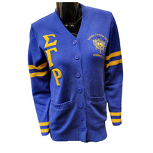 Load image into Gallery viewer, Sigma Gamma Rho Varsity Cardigan
