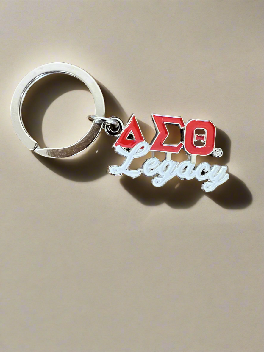 Delta Sigma Theta Legacy Keychain