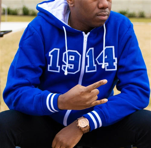 Phi Beta Sigma Full-Zip Hoodie