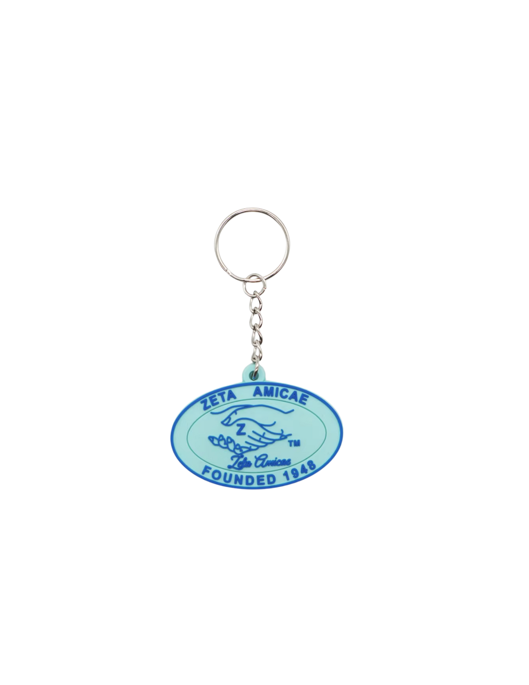 Zeta Amicae PVC Keychain